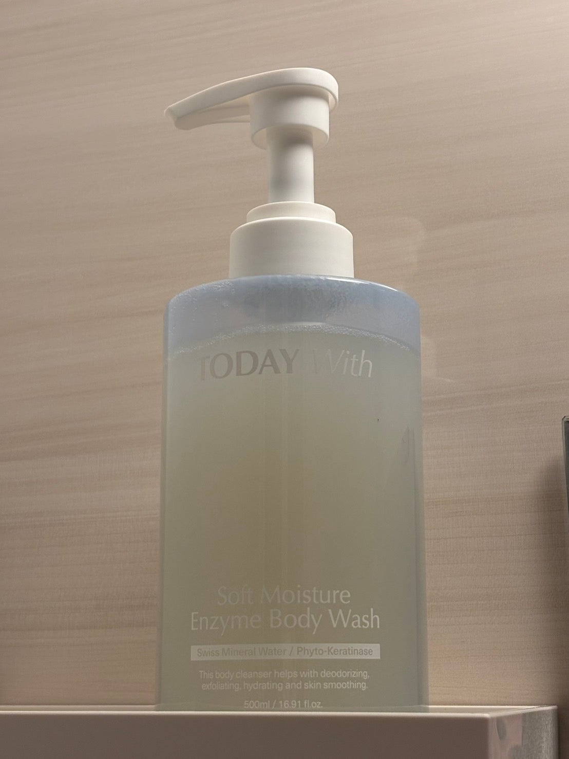 ソフトモイスチャー酵素ボディウォッシュ/TODAY With/ボディソープを使ったクチコミ(1枚目)
