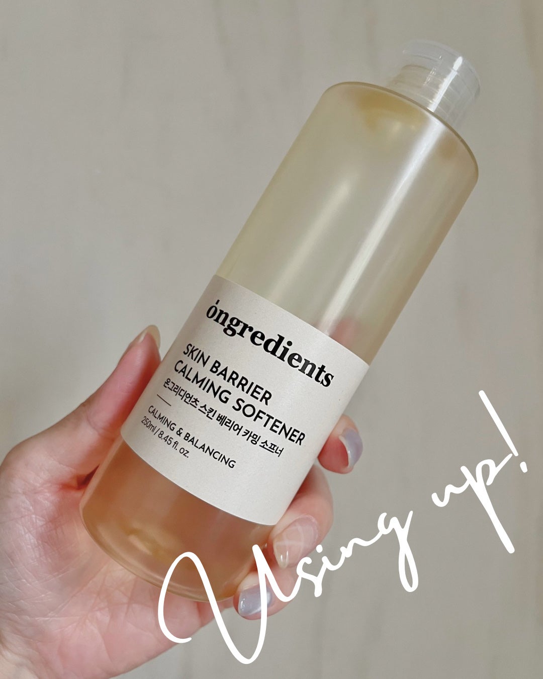 オングリディエンツ スキンバリアカーミングソフナー/Ongredients/化粧水を使ったクチコミ(1枚目)