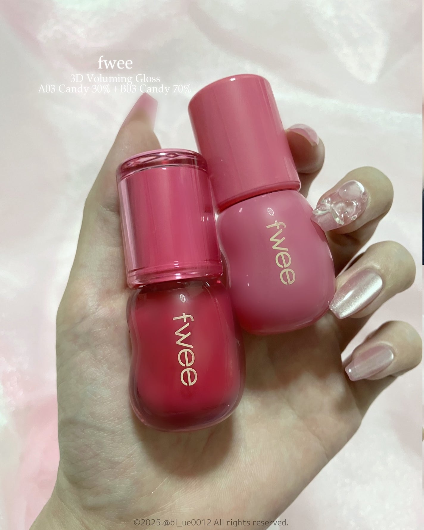 フィー 3Dボリューミンググロス/fwee/リップグロスを使ったクチコミ(2枚目)