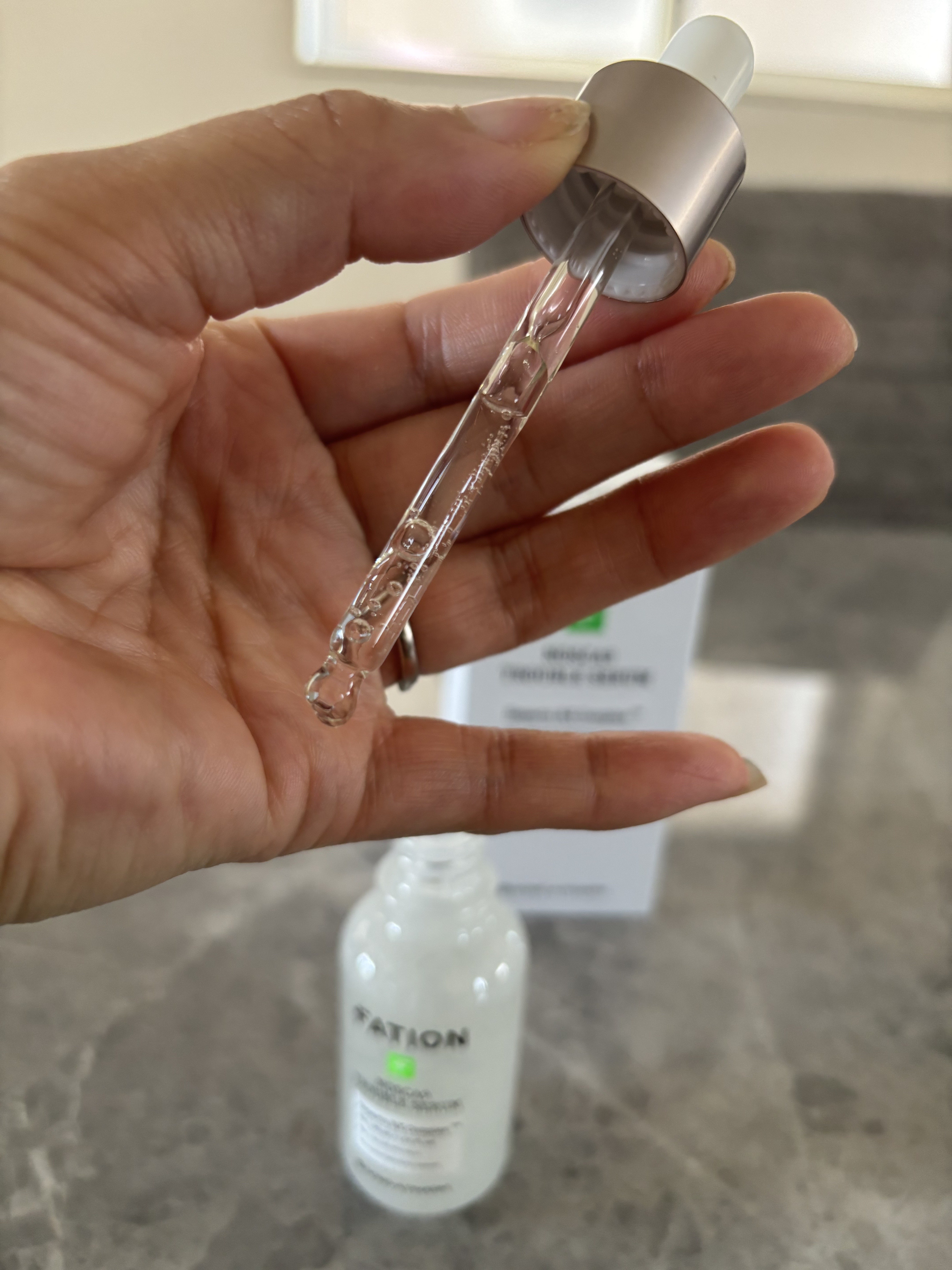 ノスカナイン トラブル セラム/FATION/美容液を使ったクチコミ（3枚目）