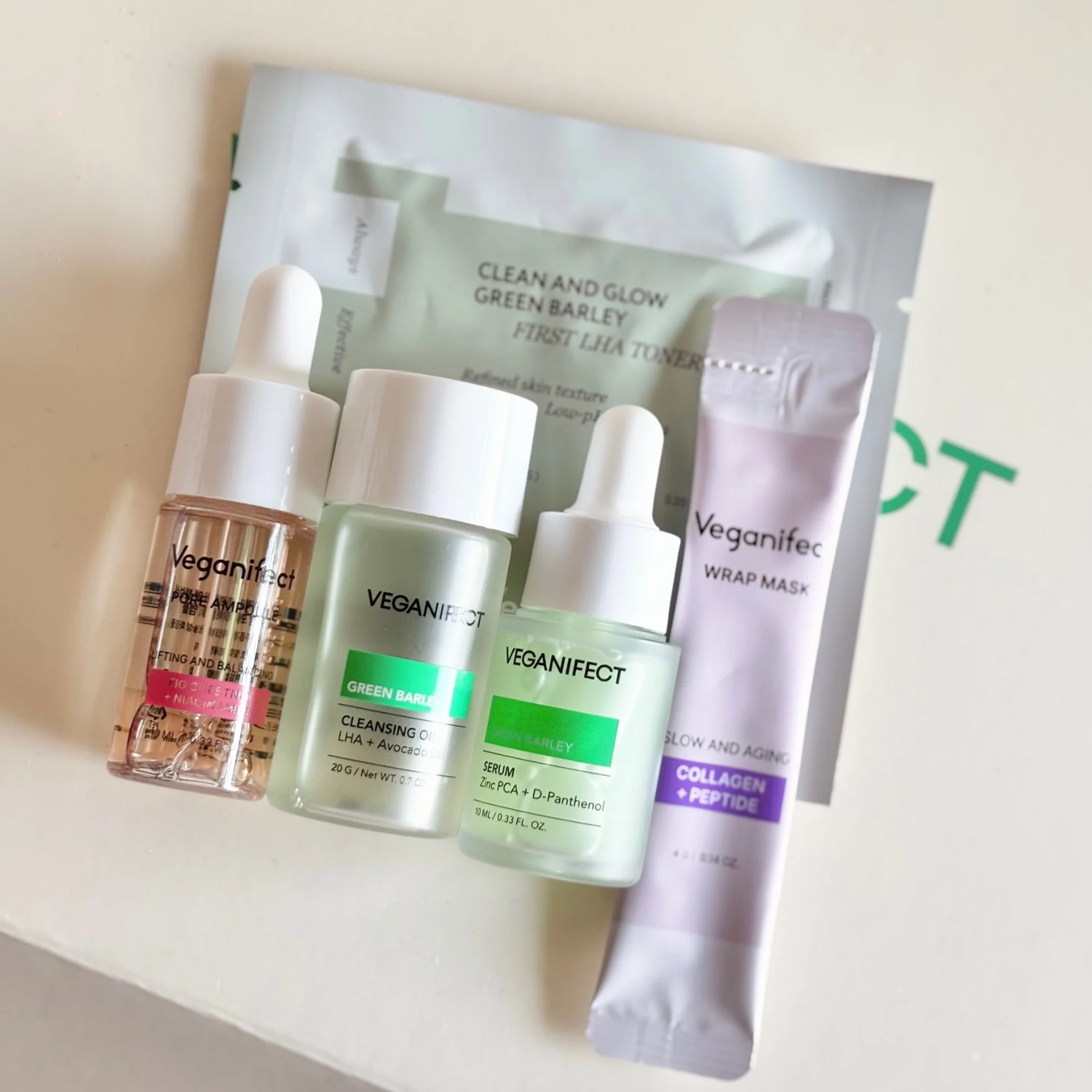 青麦ジンクセラム/Veganifect/美容液を使ったクチコミ（3枚目）