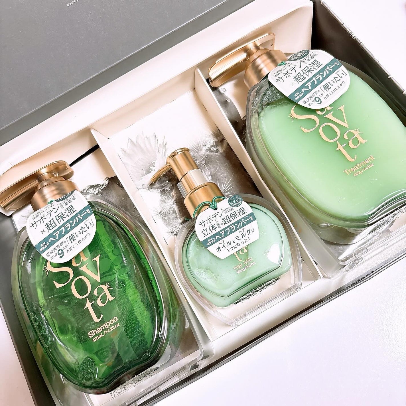 サボンドサボタ モイストプランプシャンプー/ヘアトリートメント/Savon du Savota/シャンプー・コンディショナーを使ったクチコミ(2枚目)