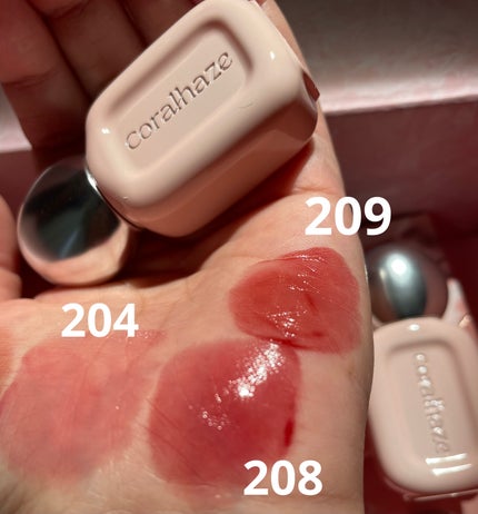 デュー ドロップ ティント/Coralhaze/リップティントを使ったクチコミ(5枚目)