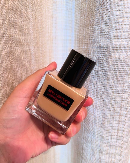 アンリミテッド ケア ツヤ セラム ファンデーション/shu uemura/リキッドファンデーションを使ったクチコミ(1枚目)