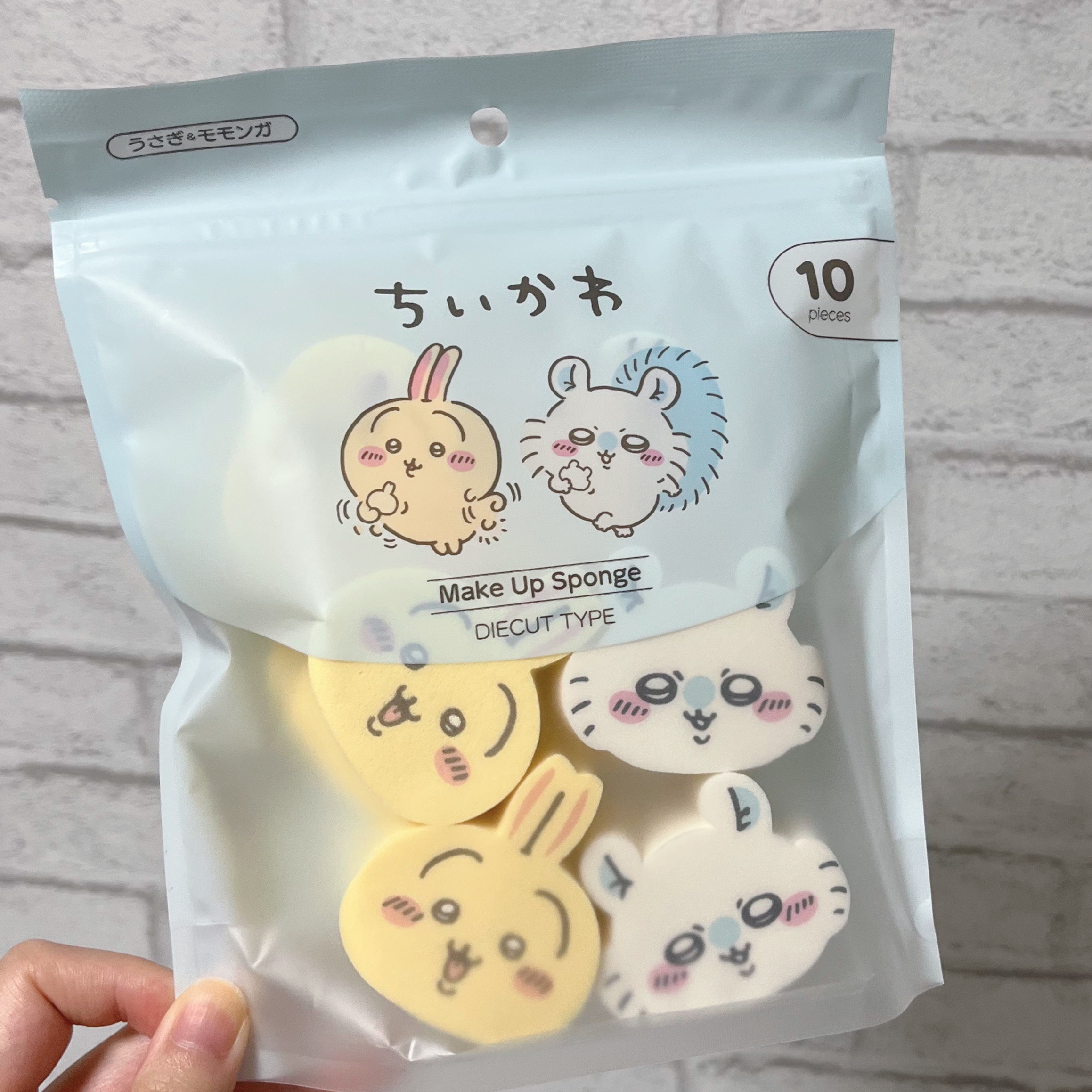 ちいかわ メイクアップスポンジ/ちいかわ/パフ・スポンジを使ったクチコミ（1枚目）