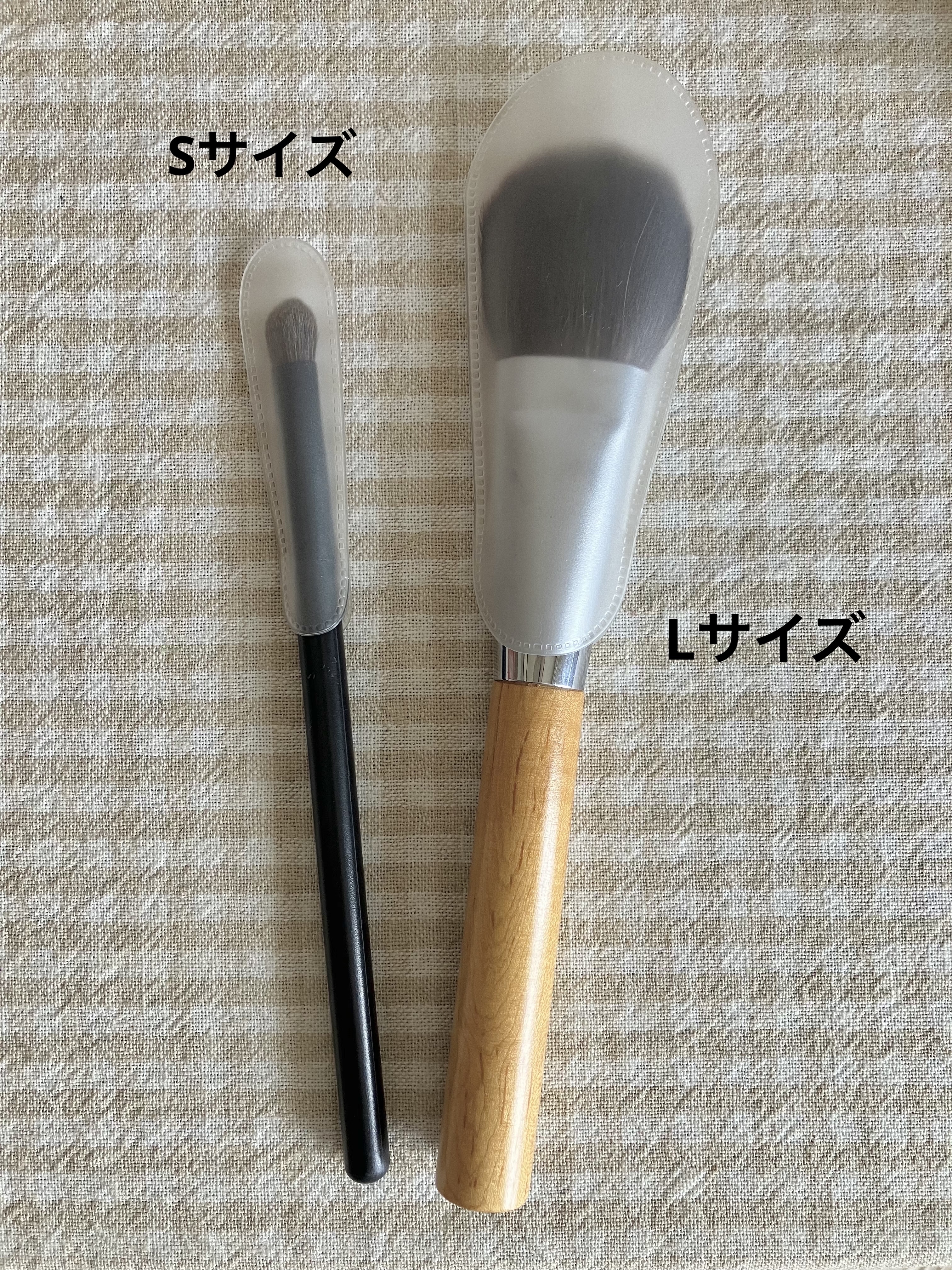 メイクブラシカバー/セリア/その他化粧小物を使ったクチコミ（2枚目）