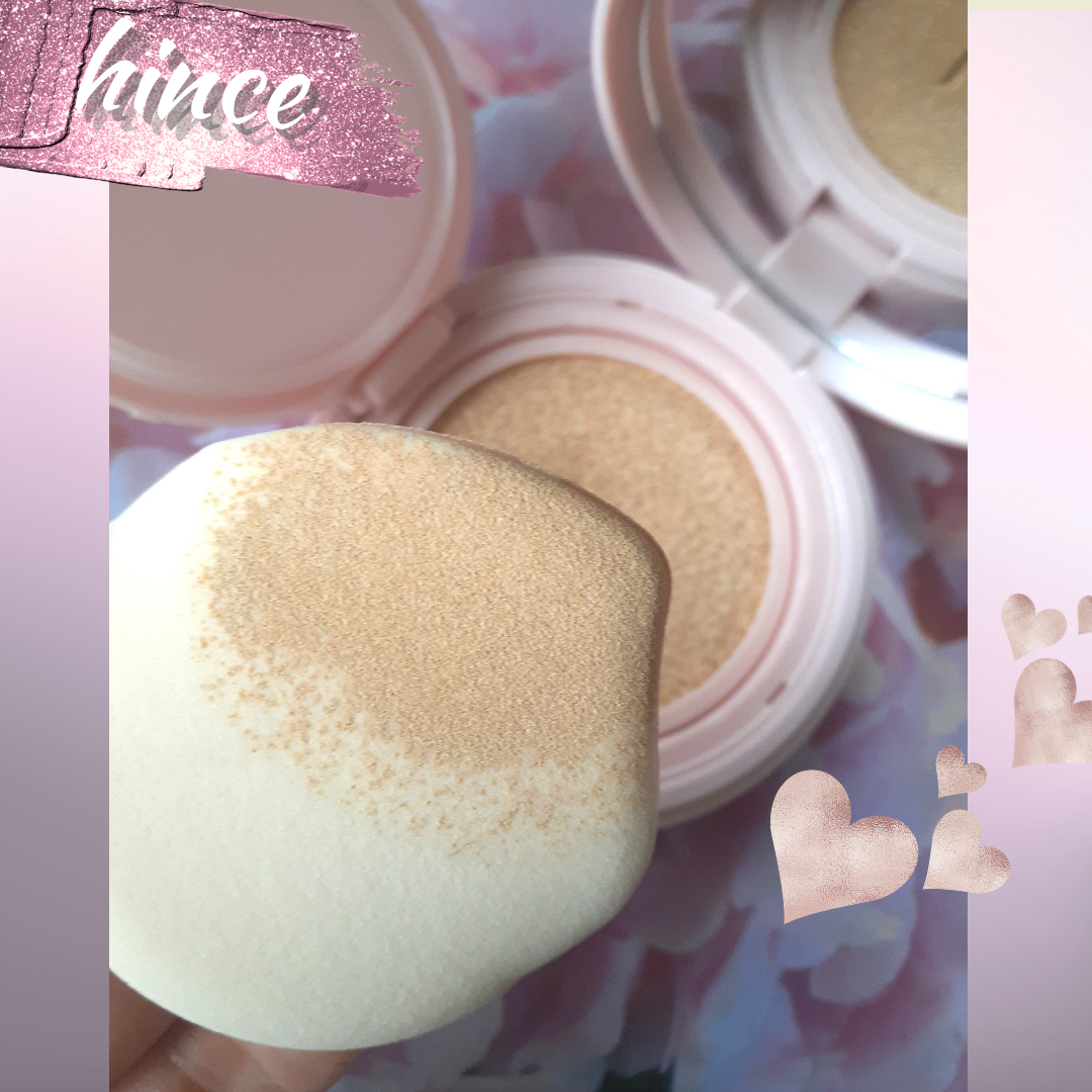 カバーマスターピンククッション/hince/クッションファンデーションを使ったクチコミ(3枚目)