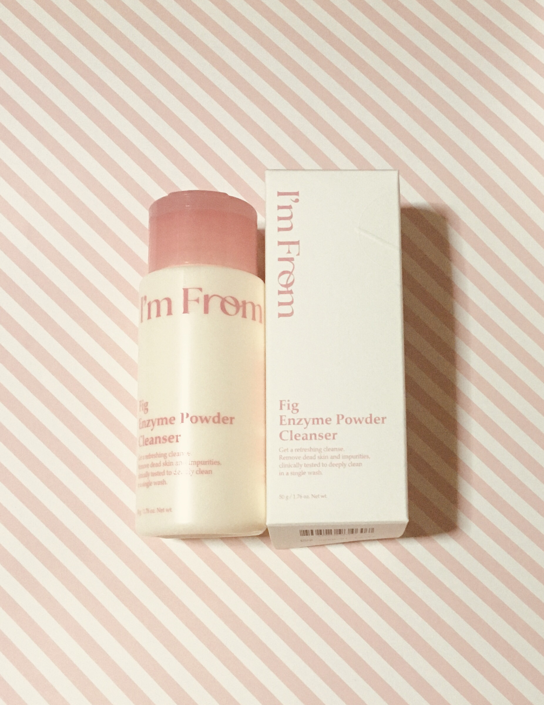 エンザイムパウダークレンザー/I'm from/洗顔パウダーを使ったクチコミ（1枚目）