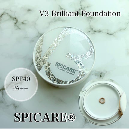 V3 ブリリアント ファンデーション/SPICARE/クッションファンデーションを使ったクチコミ(1枚目)
