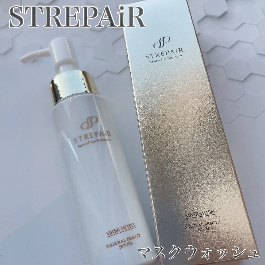 マスクウォッシュ/ストレピア/洗い流すパック・マスクを使ったクチコミ（1枚目）