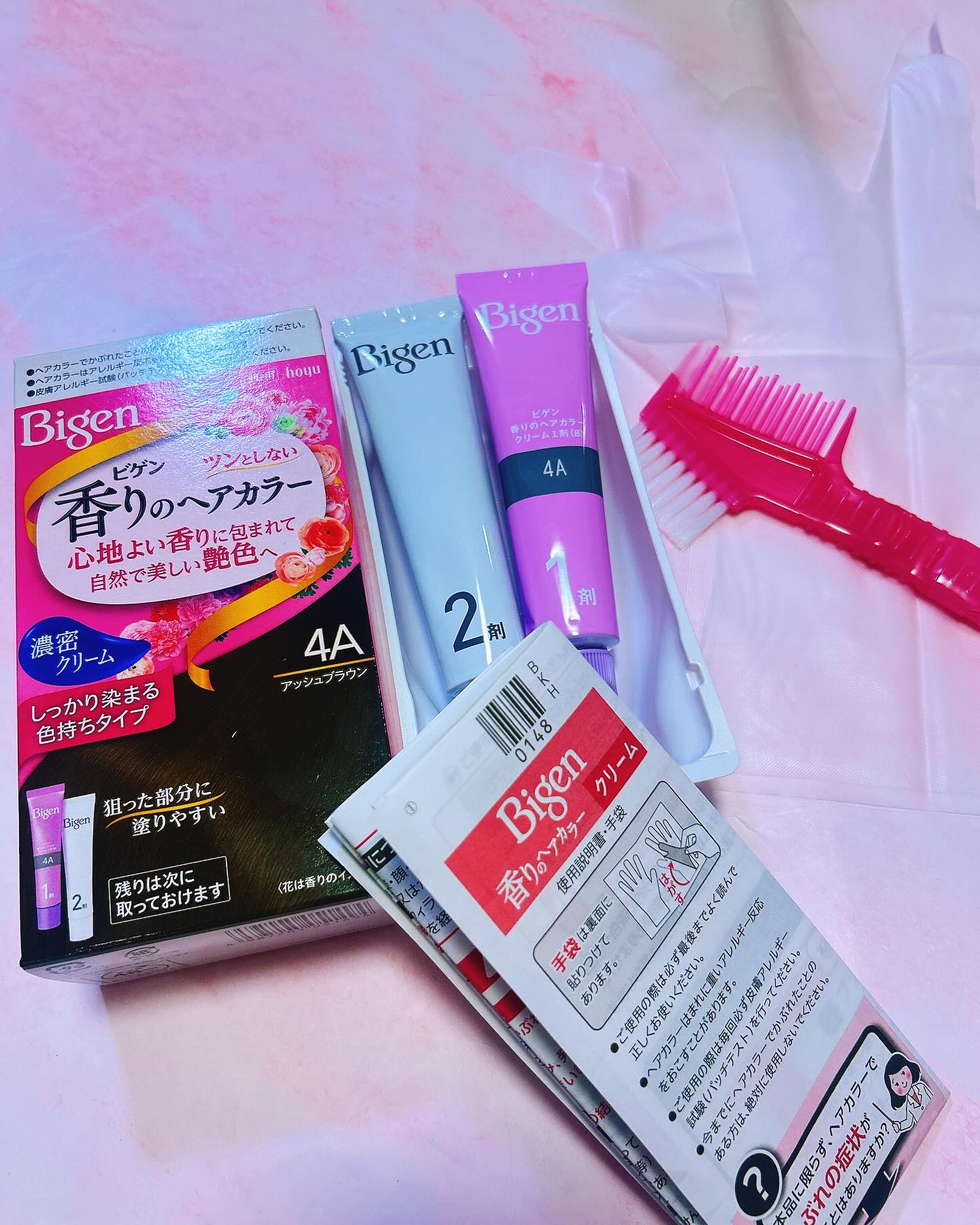香りのヘアカラー クリーム/ビゲン/ヘアカラーを使ったクチコミ（3枚目）