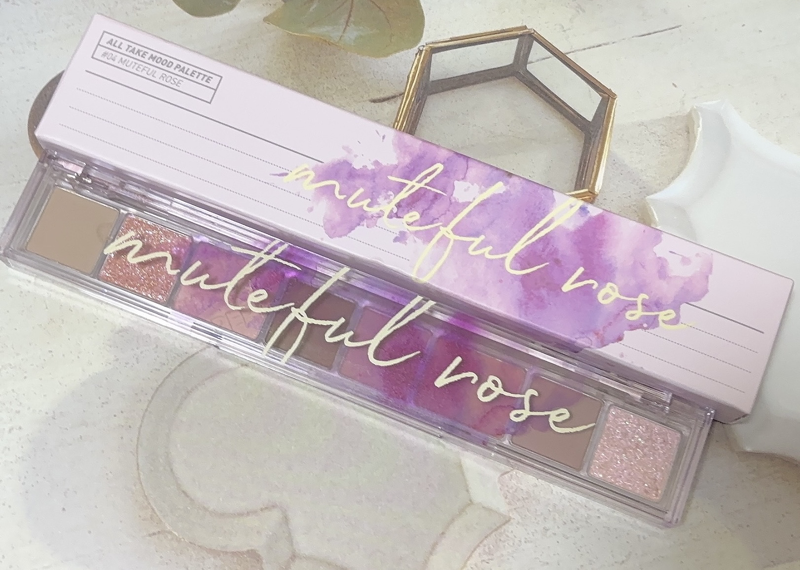 オール テイク ムード パレット(24AD)/PERIPERA/アイシャドウパレットを使ったクチコミ（2枚目）