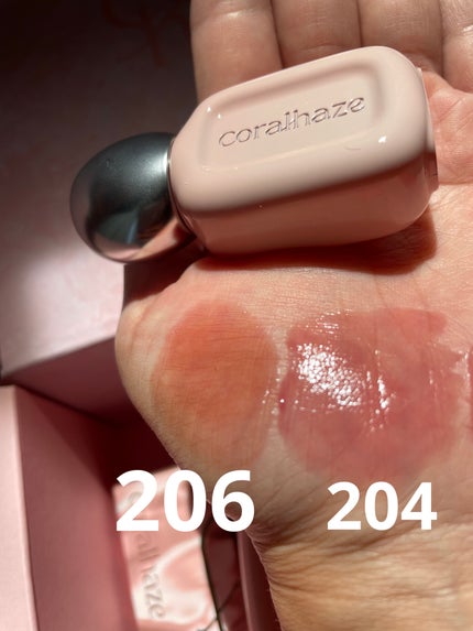 デュー ドロップ ティント/Coralhaze/リップティントを使ったクチコミ(4枚目)