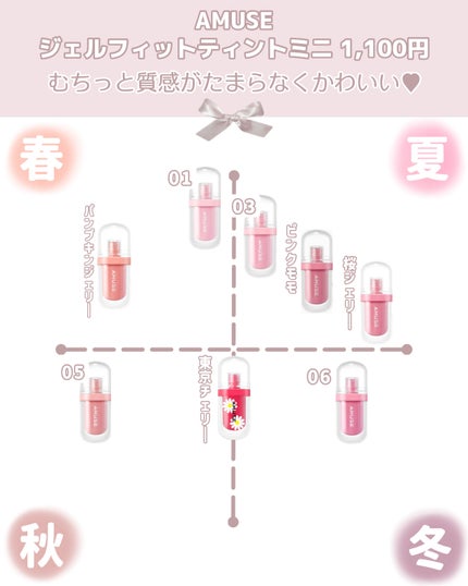 デューティント/AMUSE/リップティントを使ったクチコミ(3枚目)