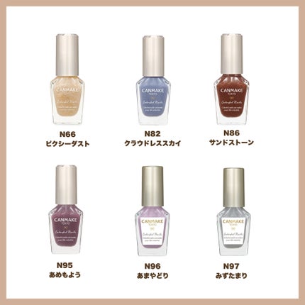 カラフルネイルズ/キャンメイク/マニキュアを使ったクチコミ(4枚目)