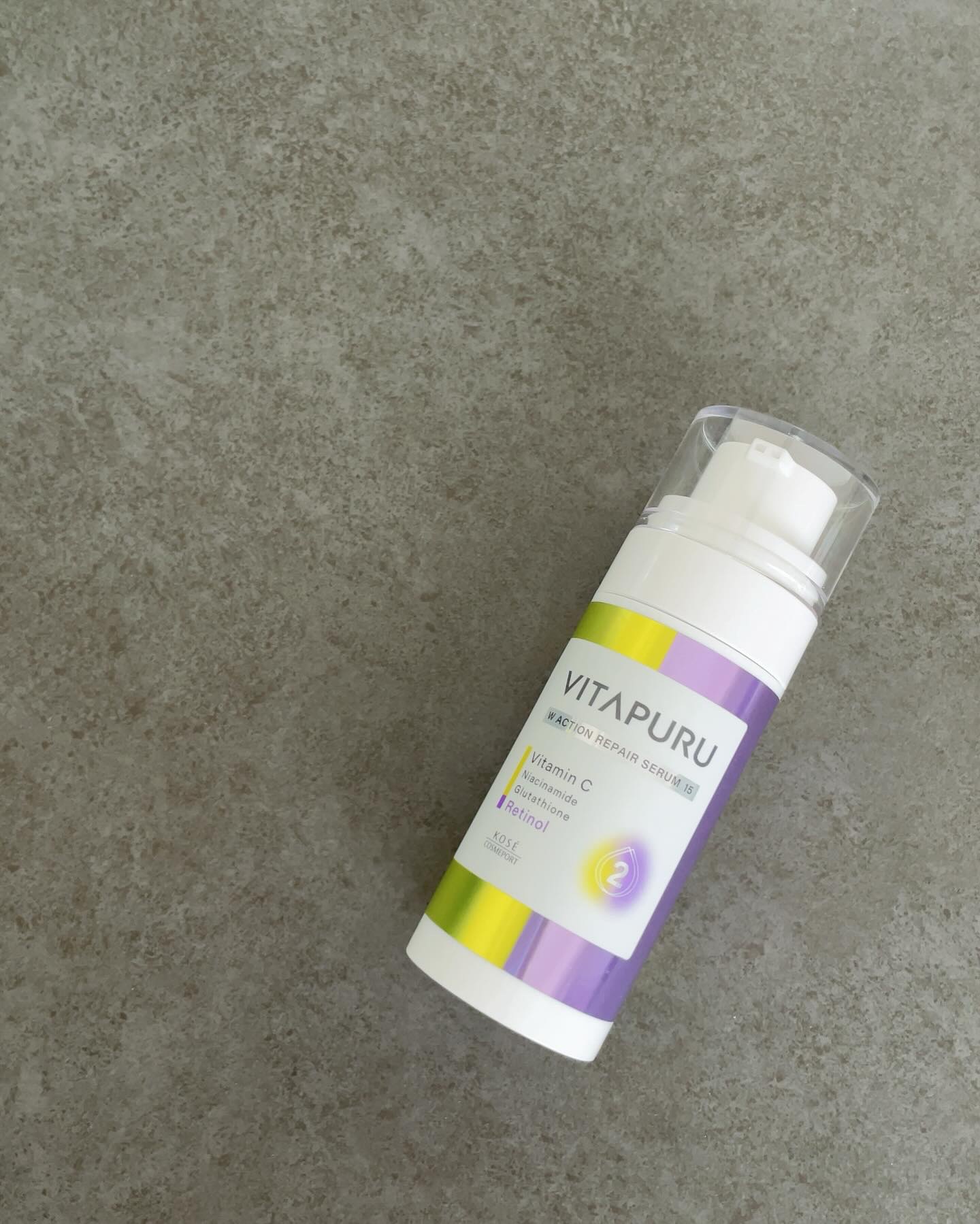 ビタプル ダブルアクション リペアセラム 15/VITAPURU/美容液を使ったクチコミ（2枚目）