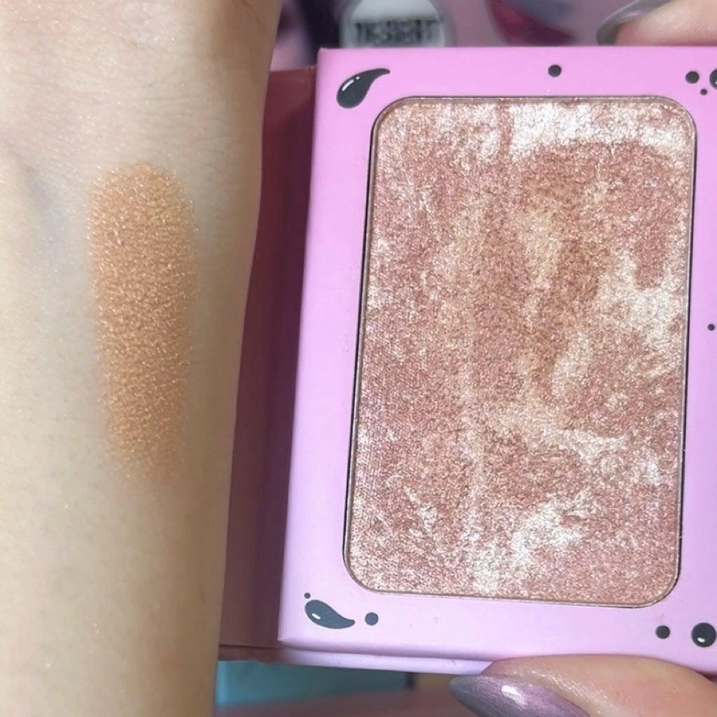 カフェビューティーカラーパレット/Misslyn/パウダーチークを使ったクチコミ(2枚目)