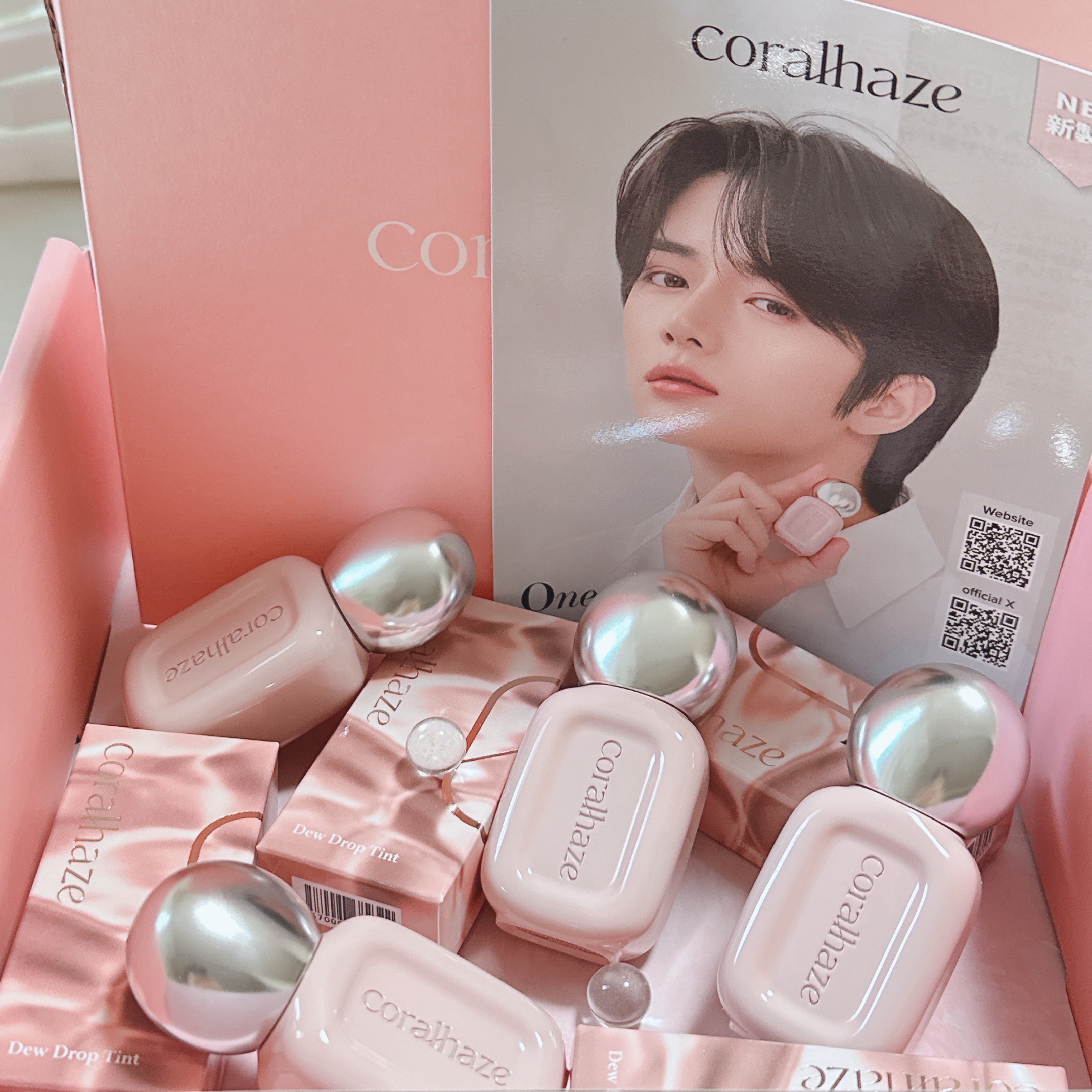 デュー ドロップ ティント/Coralhaze/リップティントを使ったクチコミ（1枚目）