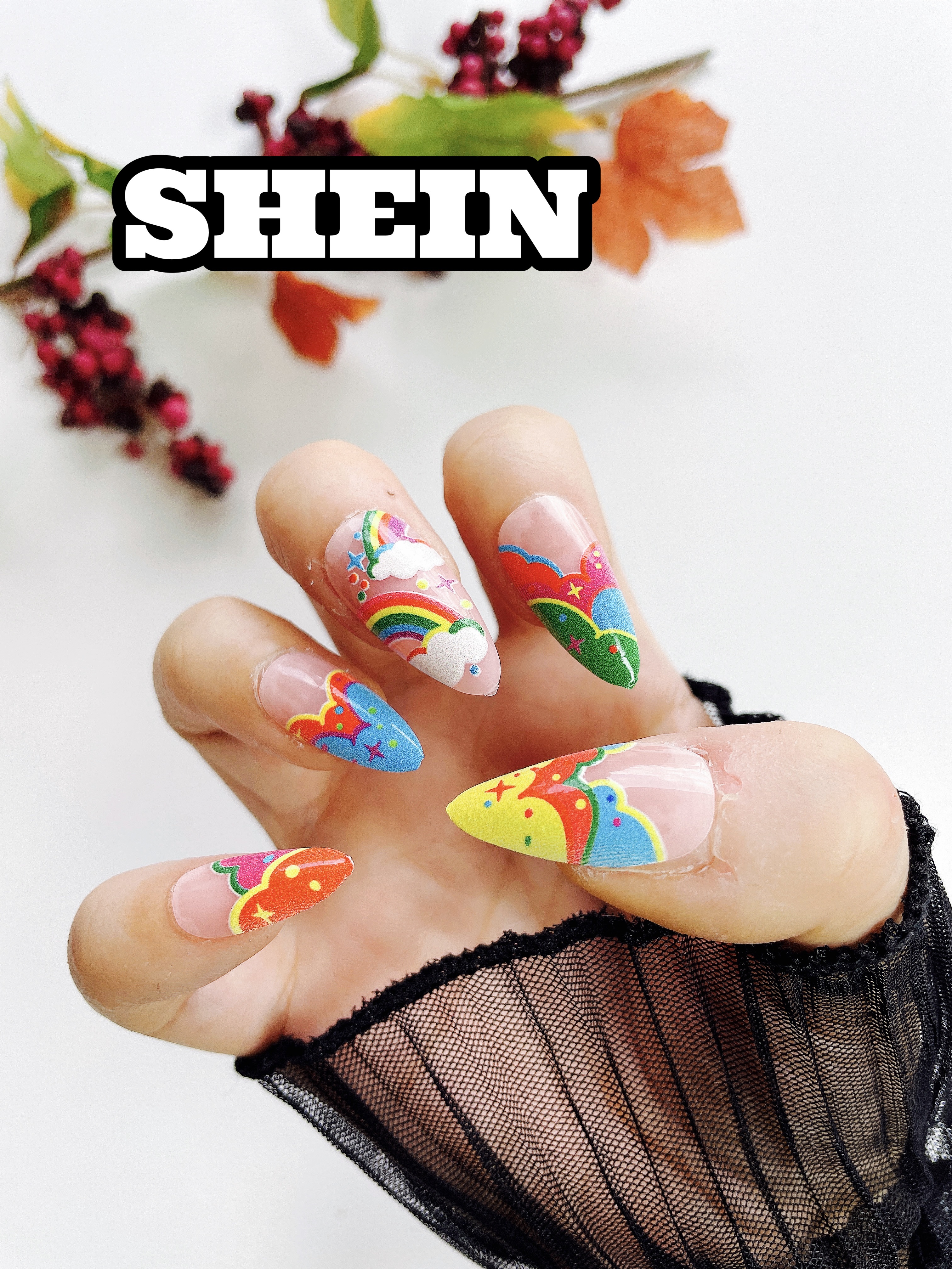 ネイルチップ/SHEIN/ネイルチップ・パーツを使ったクチコミ（1枚目）