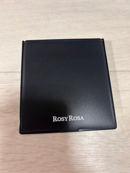 リアルックミラー コンパクトサイズ ブラック/ロージーローザ/その他化粧小物の画像