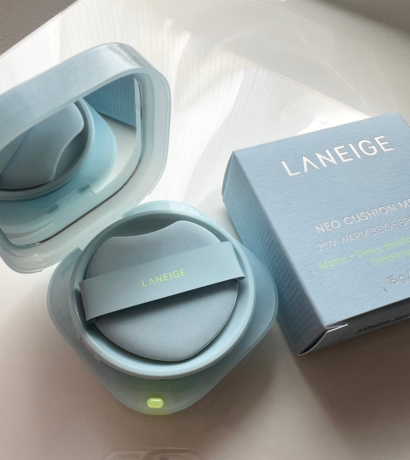 ラネージュ ネオクッション ミュイ /LANEIGE/クッションファンデーションを使ったクチコミ(2枚目)