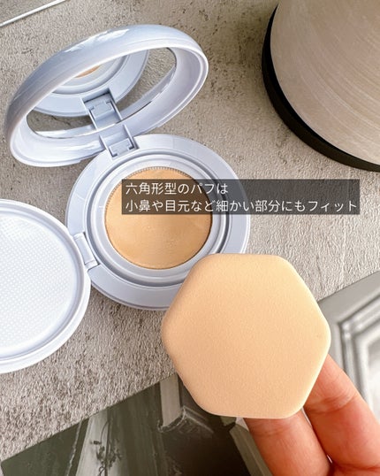 エアーフィットクッション/too cool for school/クッションファンデーションを使ったクチコミ(4枚目)