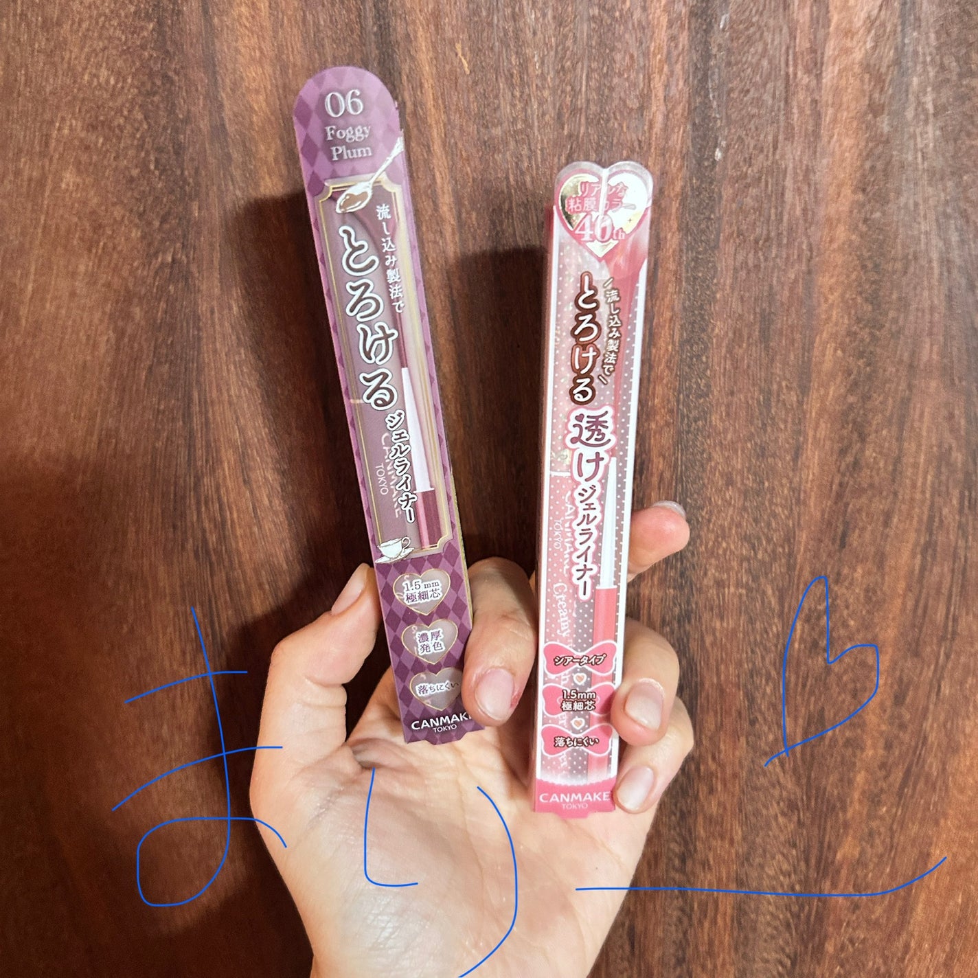 クリーミータッチライナー/キャンメイク/ジェルアイライナーを使ったクチコミ(1枚目)