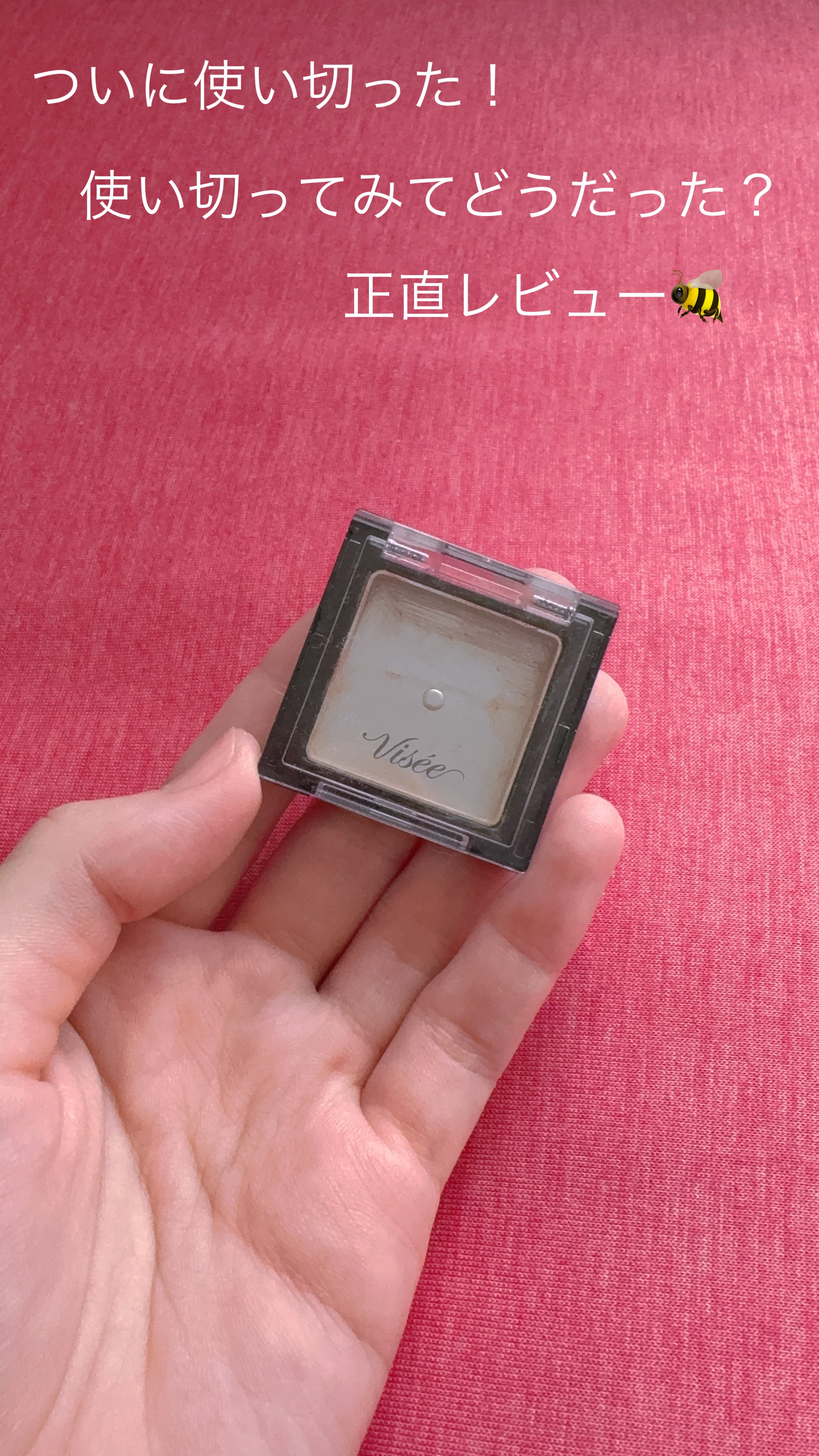 〜ついに使い切った！使い切ってみてどうだった？正直レビュー🐝〜

以前とても入手困難だった、Viséeの「レッドトリック アイコンシーラー」
ついに使い切ったので、正直レビューをしていこうと思います！

﹋﹋﹋﹋﹋﹋﹋﹋﹋﹋﹋﹋﹋﹋﹋﹋﹋