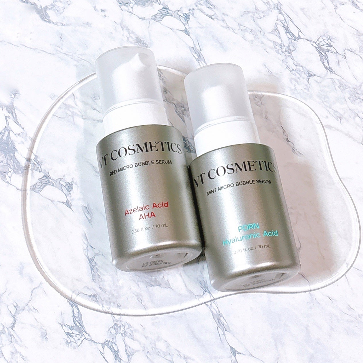 PDRN ヒアルロン酸 ミントマイクロバブルセラム/VT/美容液を使ったクチコミ(1枚目)