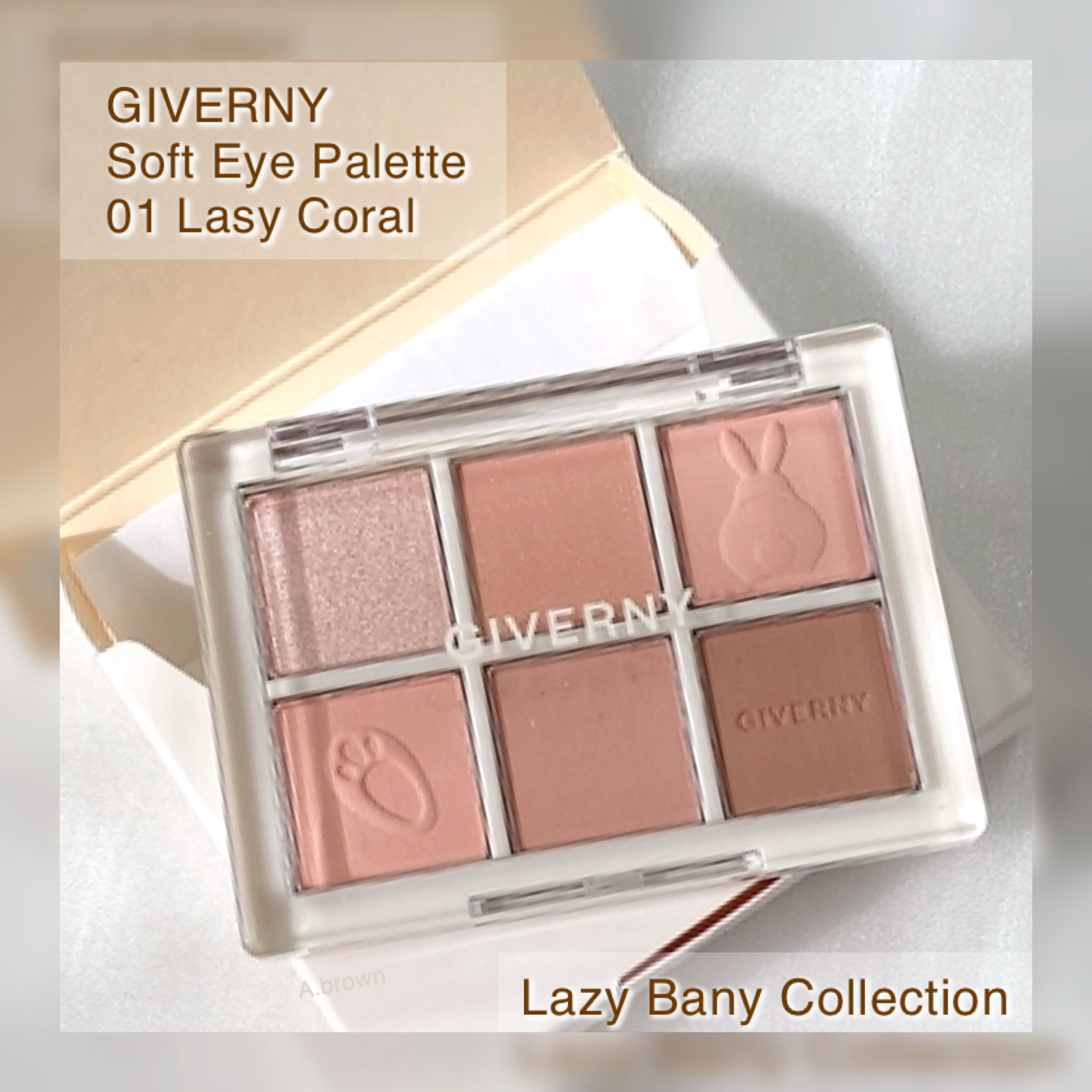SOFT EYE PALETTE/GIVERNY/アイシャドウパレットを使ったクチコミ（2枚目）