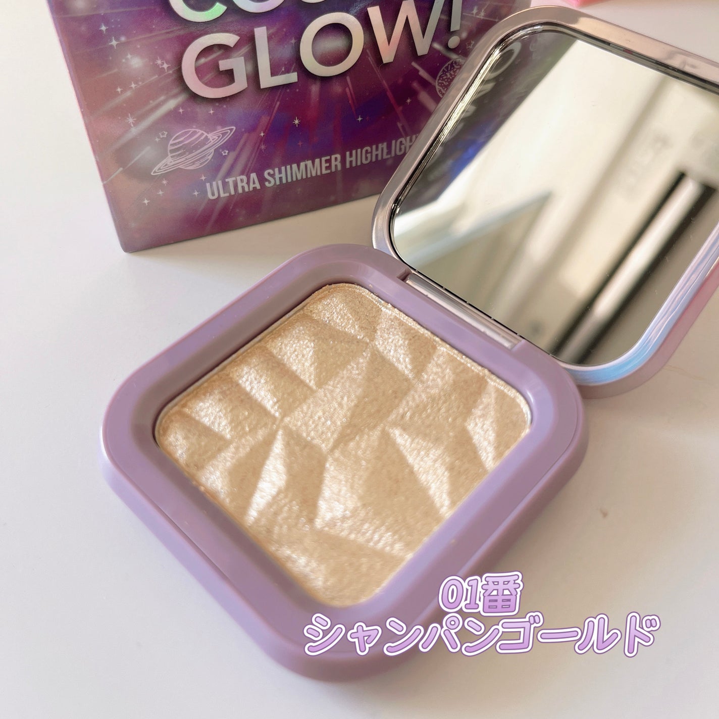 リャンリャン on LIPS 「✨MISSLYNウルトラシマーハイライト✨01番シャンパンゴー..」(1枚目)