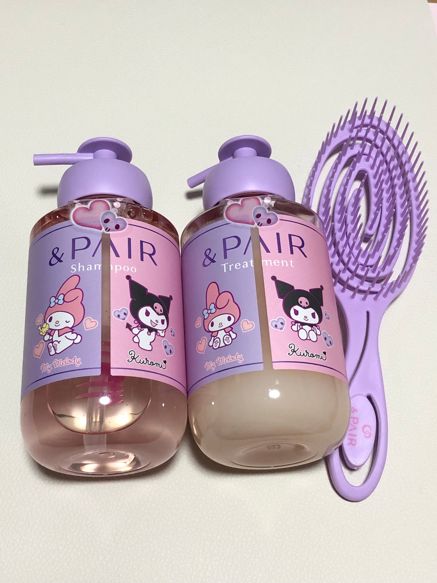 アンドペア コントロール リペア ツーインワン ペアセット/マイメロディ・クロミ/&PAIR/市販シャンプーを使ったクチコミ(8枚目)