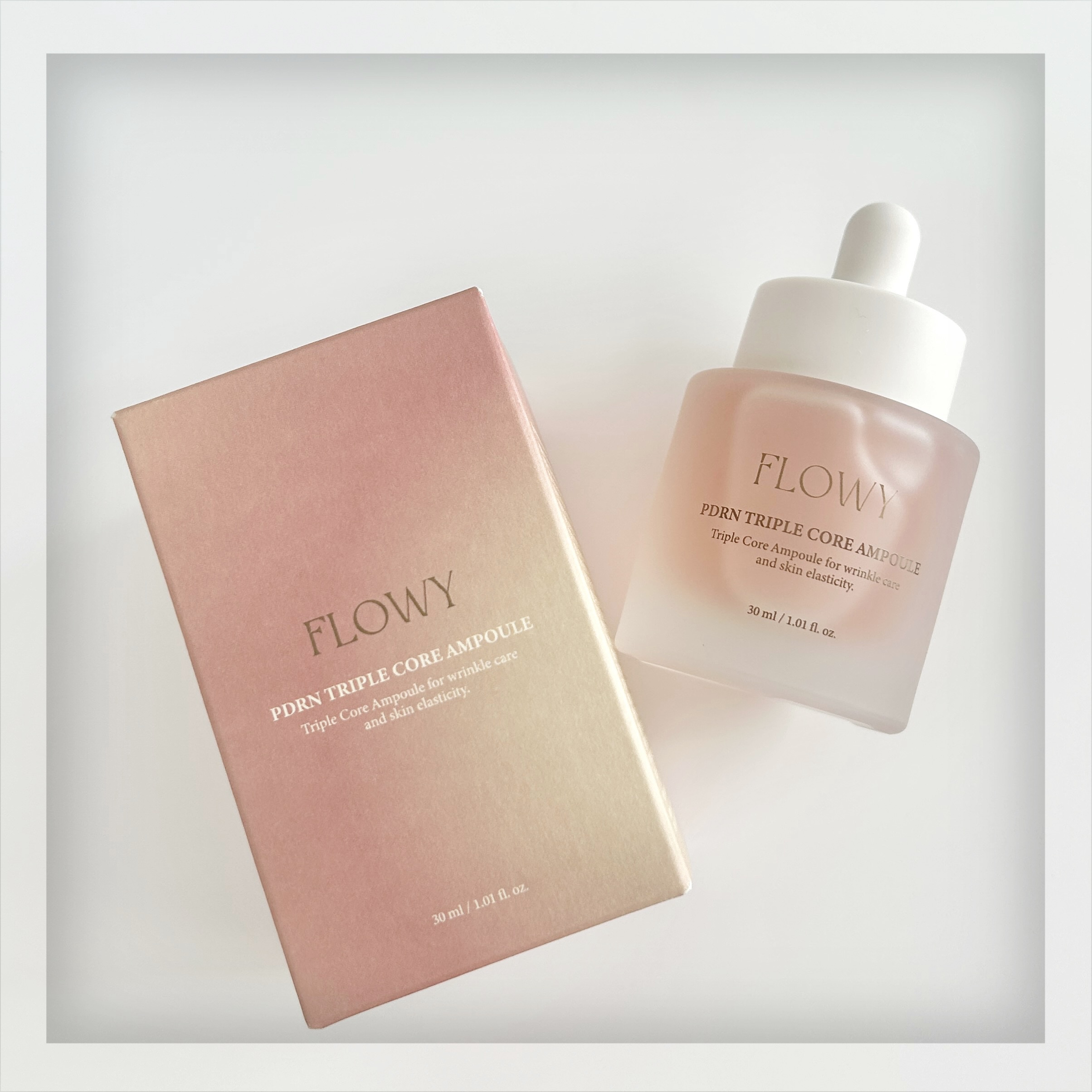 PDRNトリプルコアアンプル/FLOWY/美容液を使ったクチコミ（1枚目）