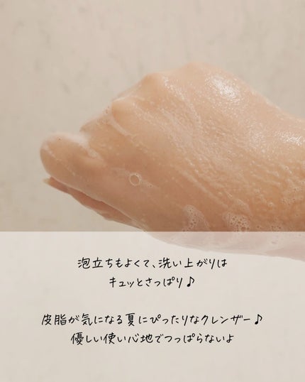 オガナセルダマアルエックスクレンザー/OGANACELL/洗顔フォームを使ったクチコミ(4枚目)