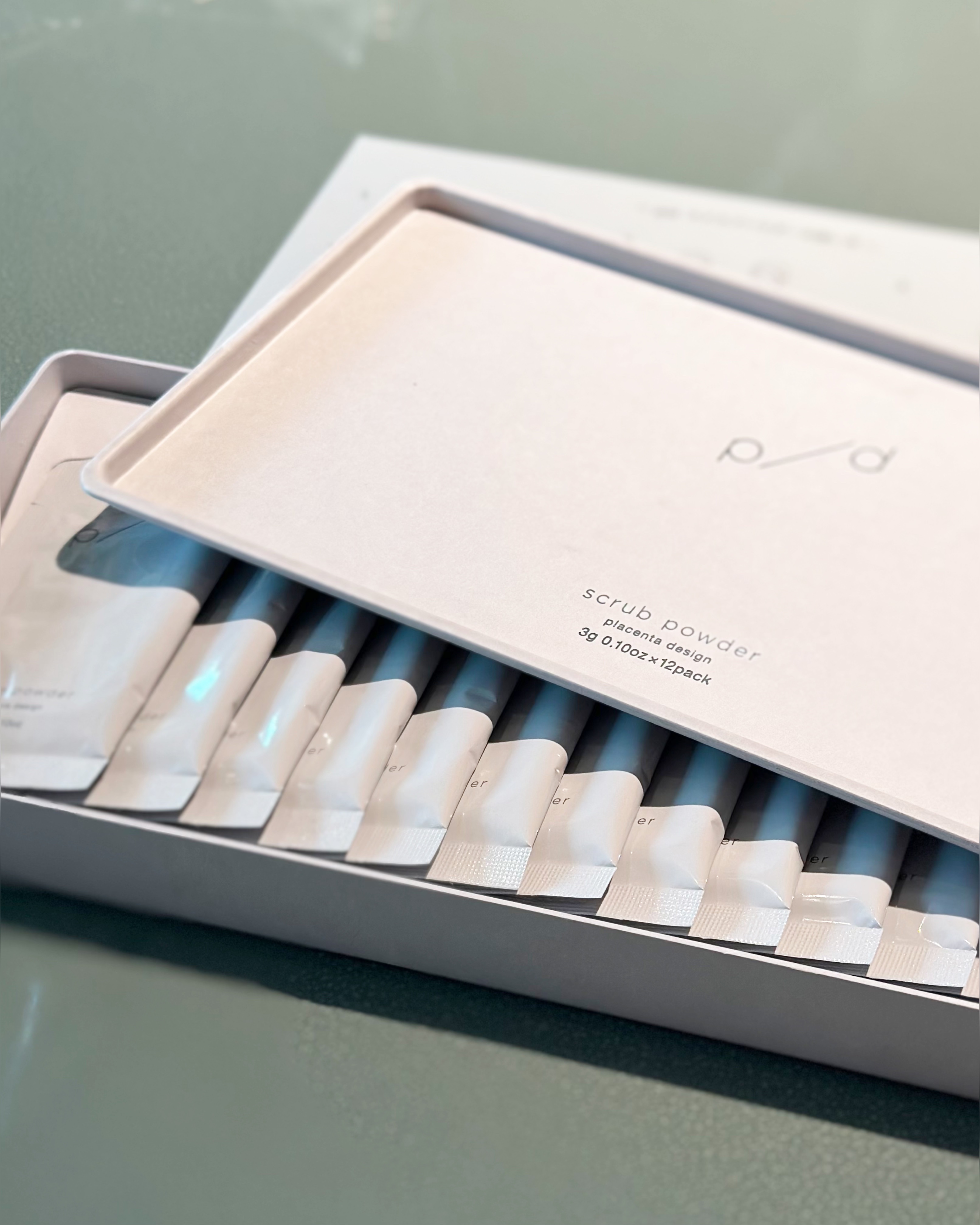 p/d スクラブパウダー/p/d/スクラブ・ゴマージュを使ったクチコミ（2枚目）