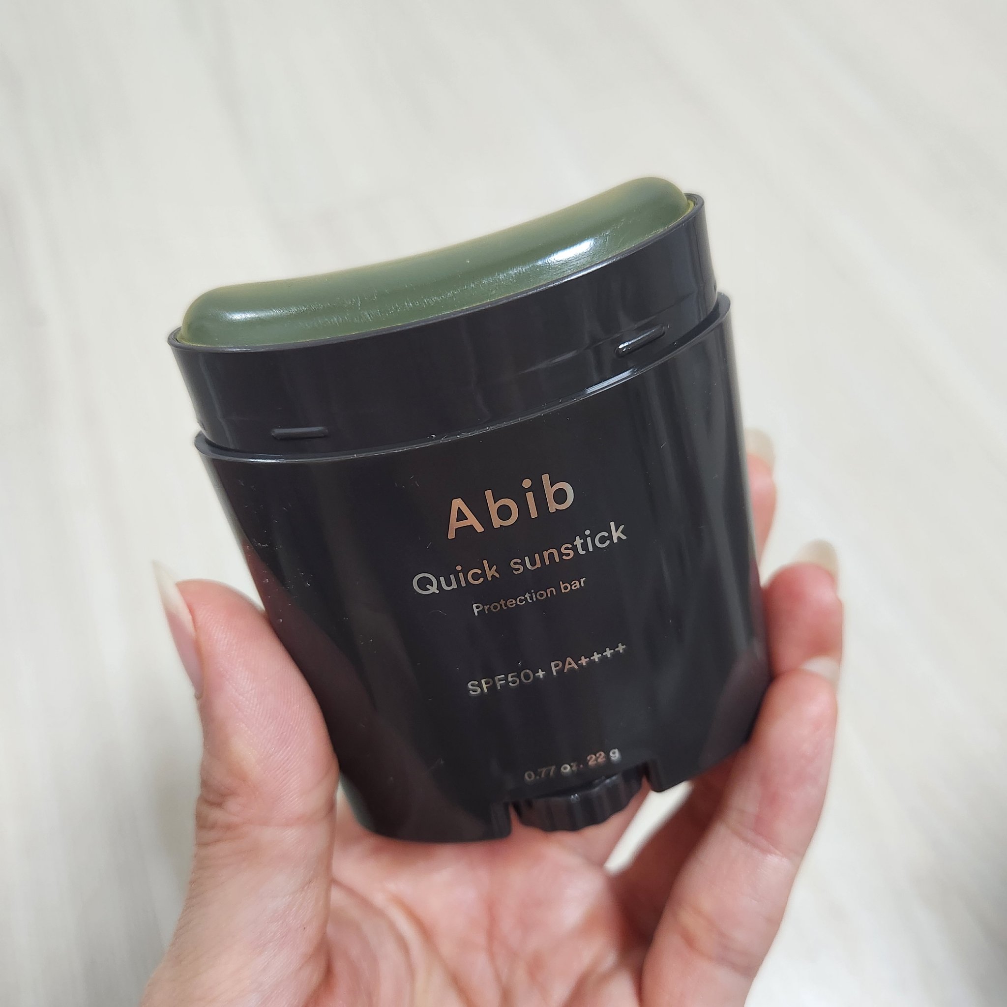 クイック サンスティック プロテクションバー/Abib /日焼け止めスティックを使ったクチコミ（1枚目）