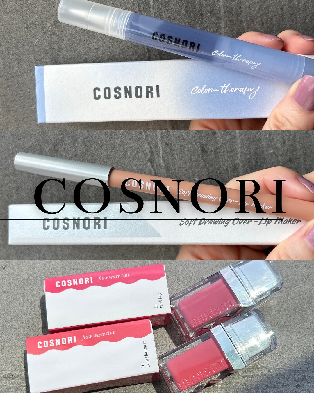 カラーテラピーネイルセラム/COSNORI/ネイルオイル・トリートメントを使ったクチコミ（1枚目）