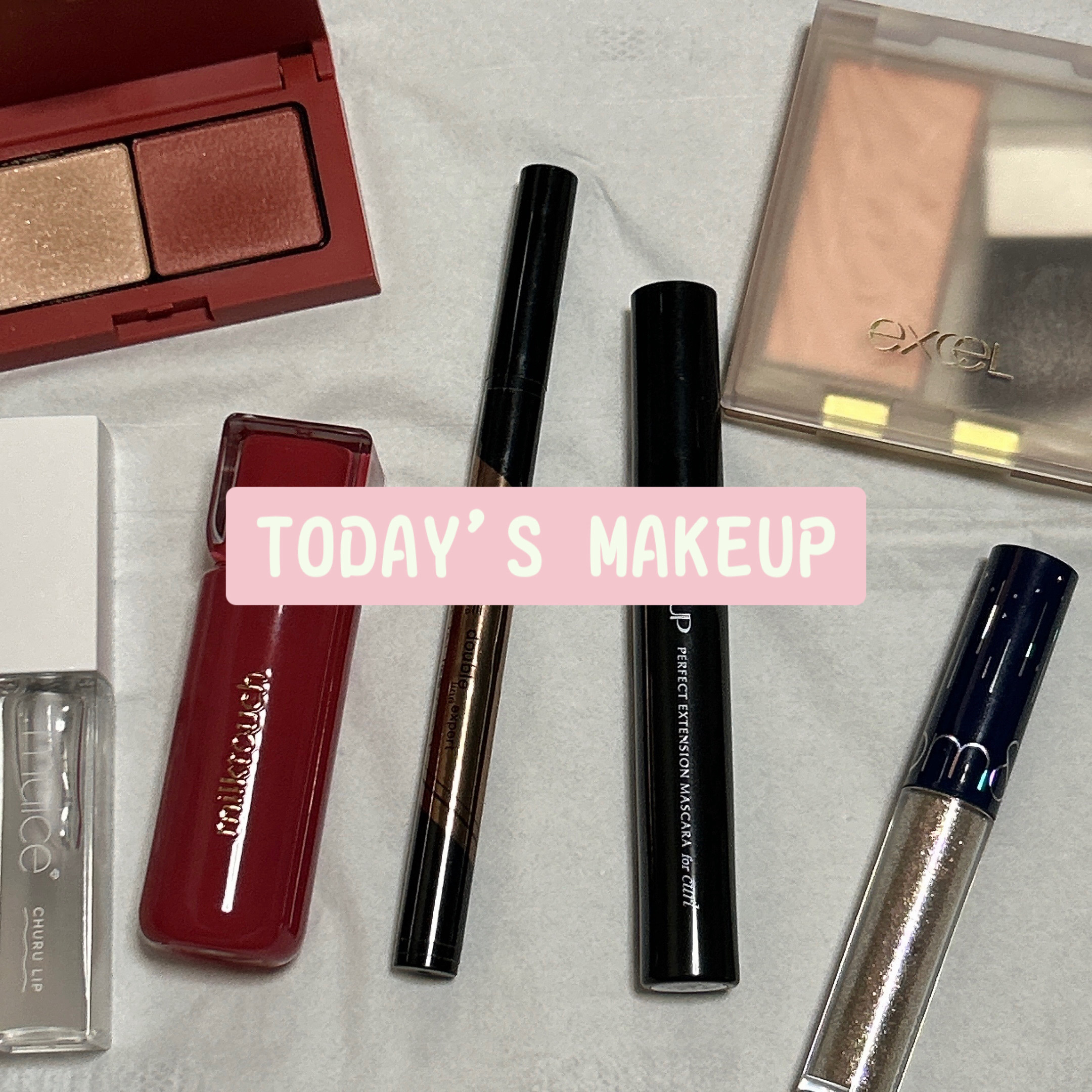 ドレープド シマーグロウ/excel/パウダーハイライトを使ったクチコミ（1枚目）