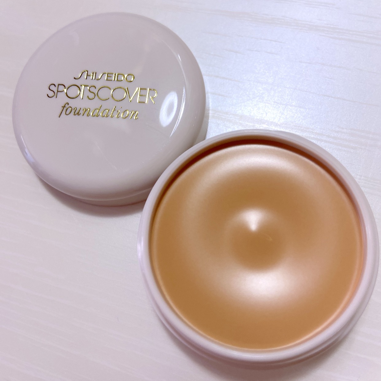 スポッツカバー ファウンデイション/SHISEIDO/クリームコンシーラーを使ったクチコミ（1枚目）