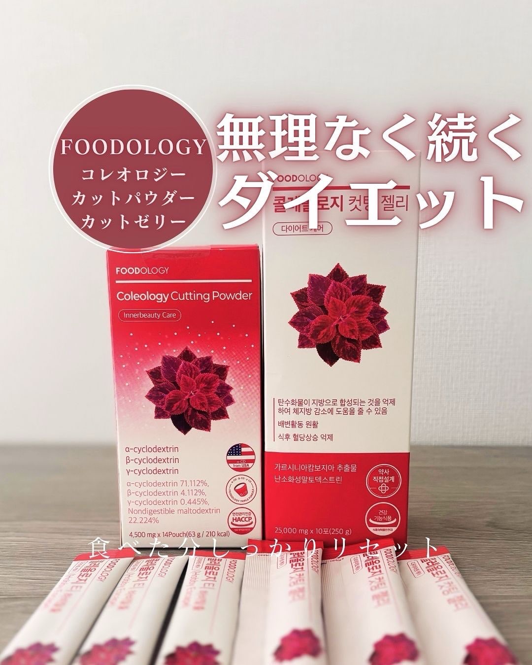 コレオロジーカットゼリー/FOODOLOGY/食品を使ったクチコミ（1枚目）