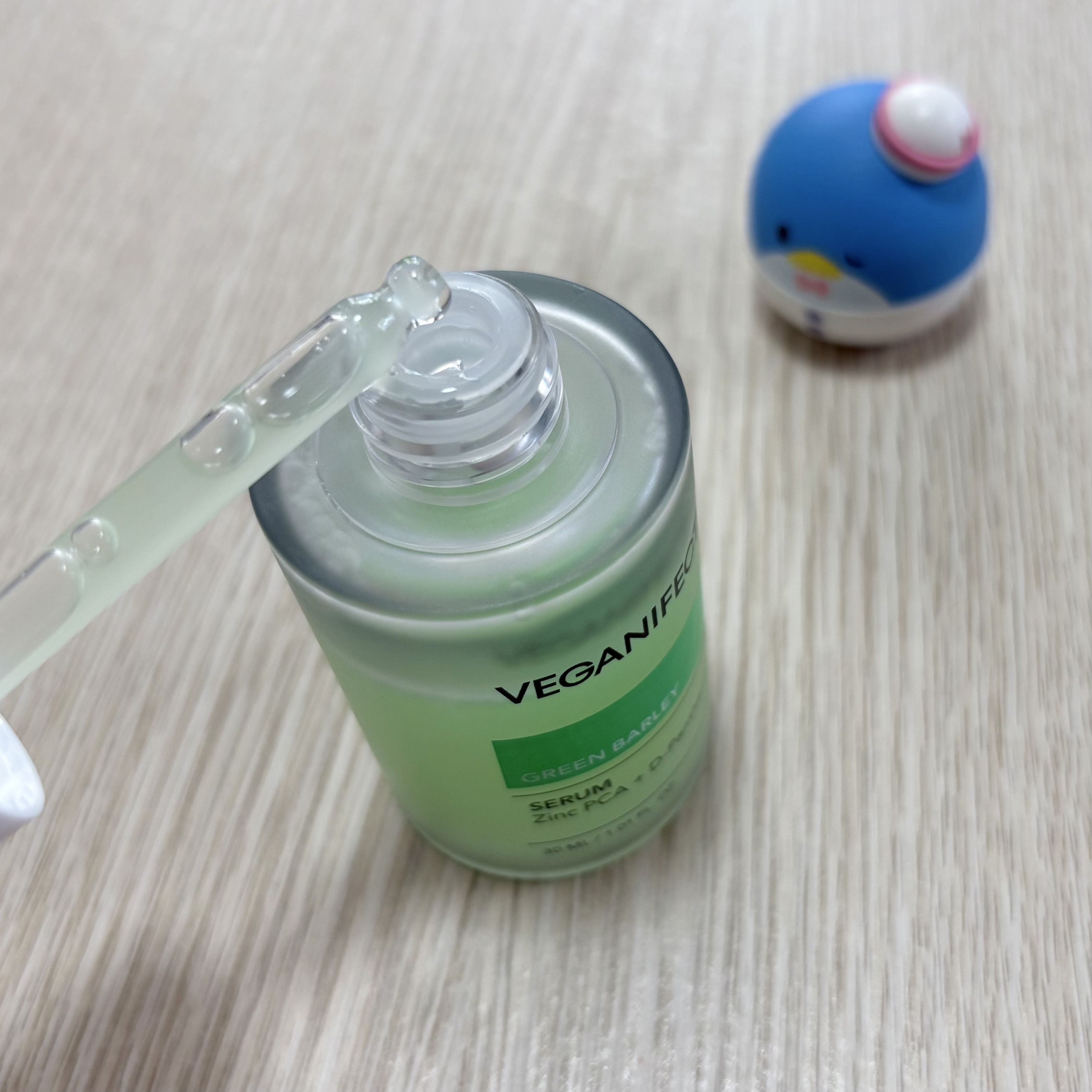 青麦ジンクセラム/Veganifect/美容液を使ったクチコミ（2枚目）