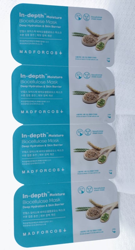 インデップス™モイスチャーバイオセルロースマスク/MADFORCOS/シートマスク・パックを使ったクチコミ(3枚目)