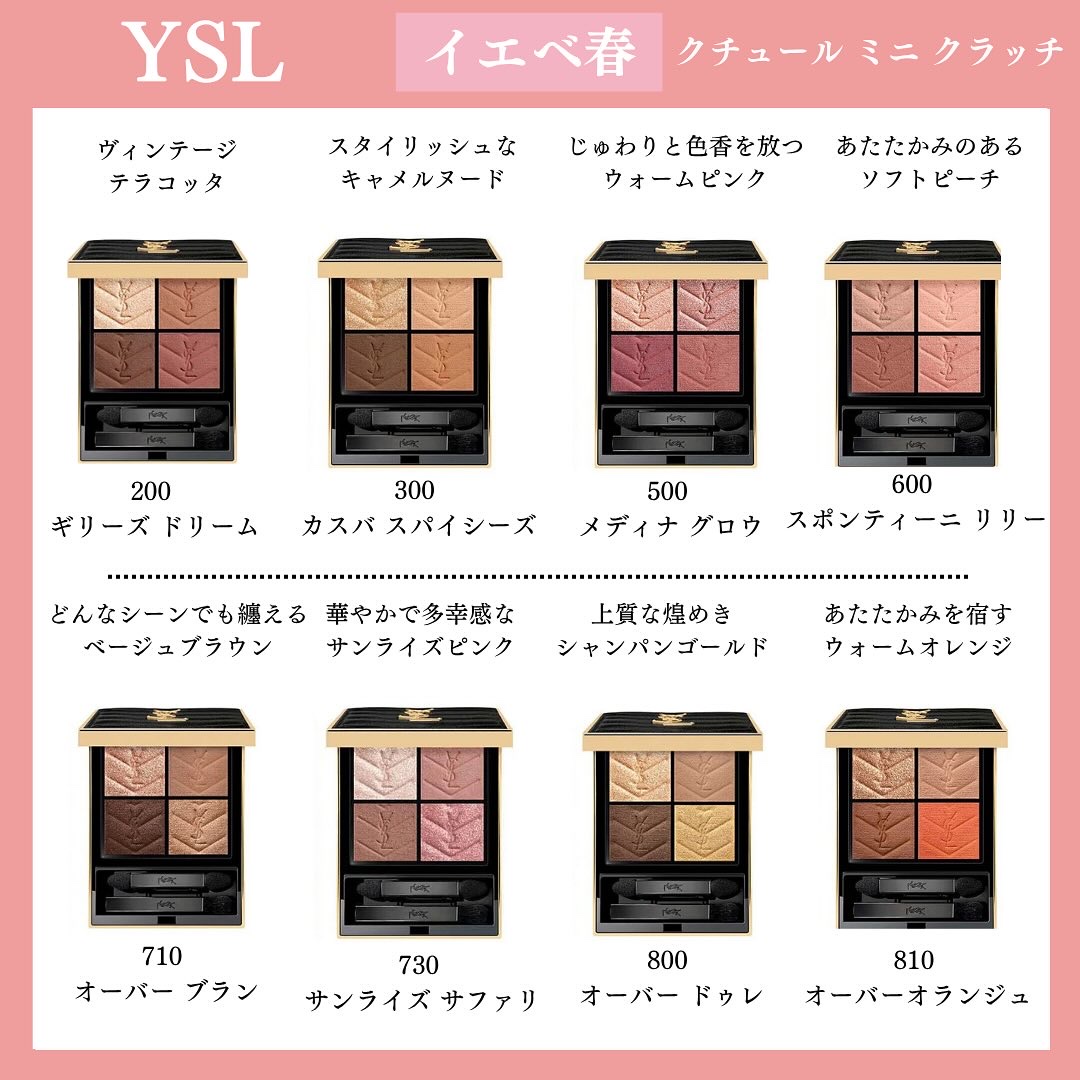クチュール ミニ クラッチ/YVES SAINT LAURENT BEAUTE/アイシャドウパレットを使ったクチコミ（3枚目）