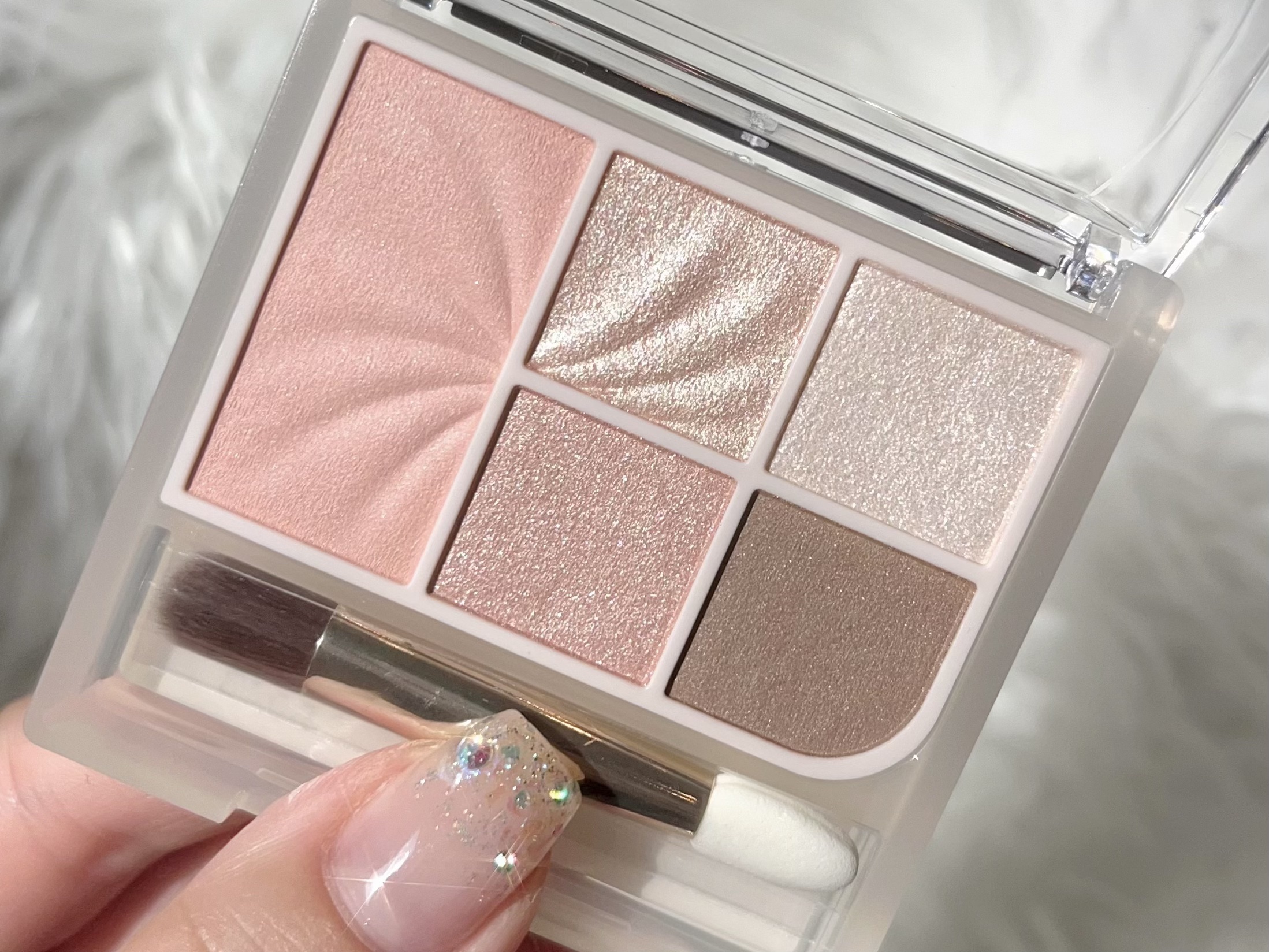 フェイスアイパレット/CEZANNE/アイシャドウを使ったクチコミ（2枚目）