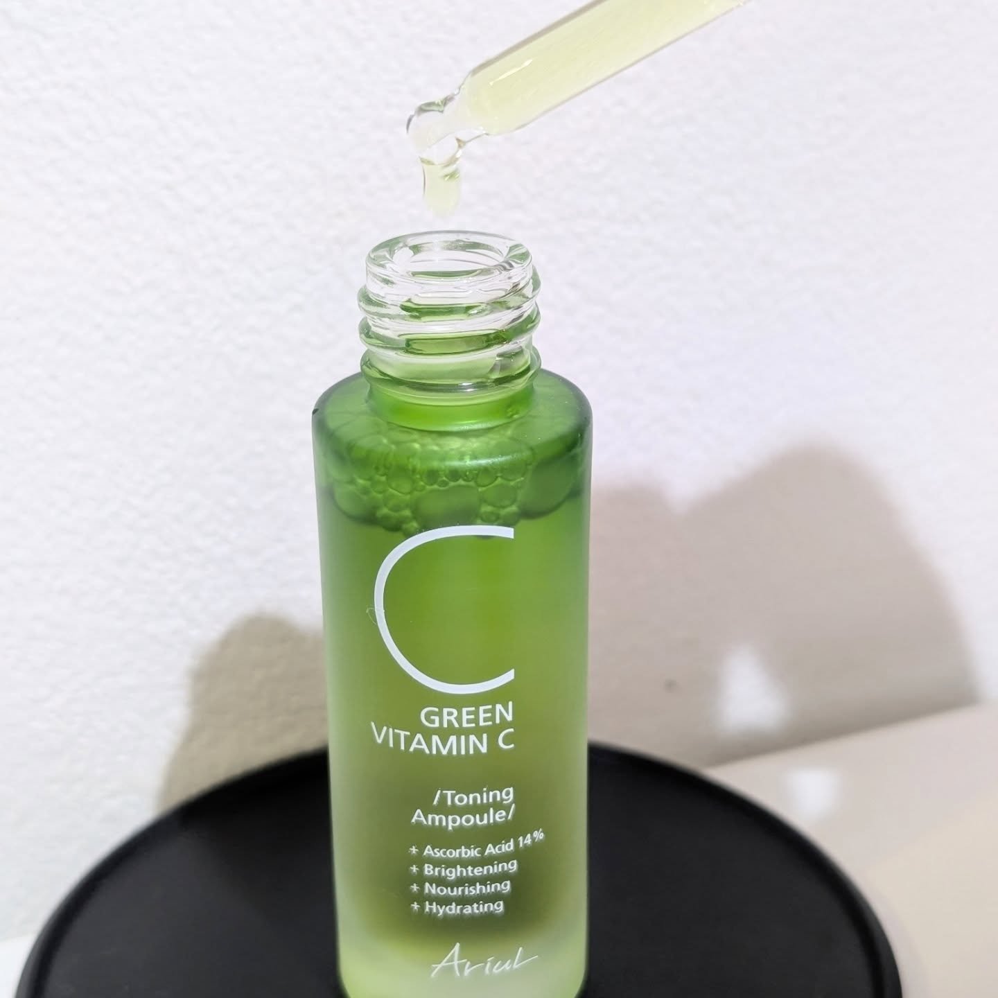 アリウル グリーンビタミンC トーニングセラム(アンプル)/Ariul/美容液を使ったクチコミ（3枚目）