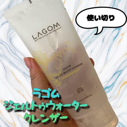 ラゴム ジェルトゥウォーター クレンザー(朝用洗顔)/LAGOM /その他洗顔料を使ったクチコミ(1枚目)