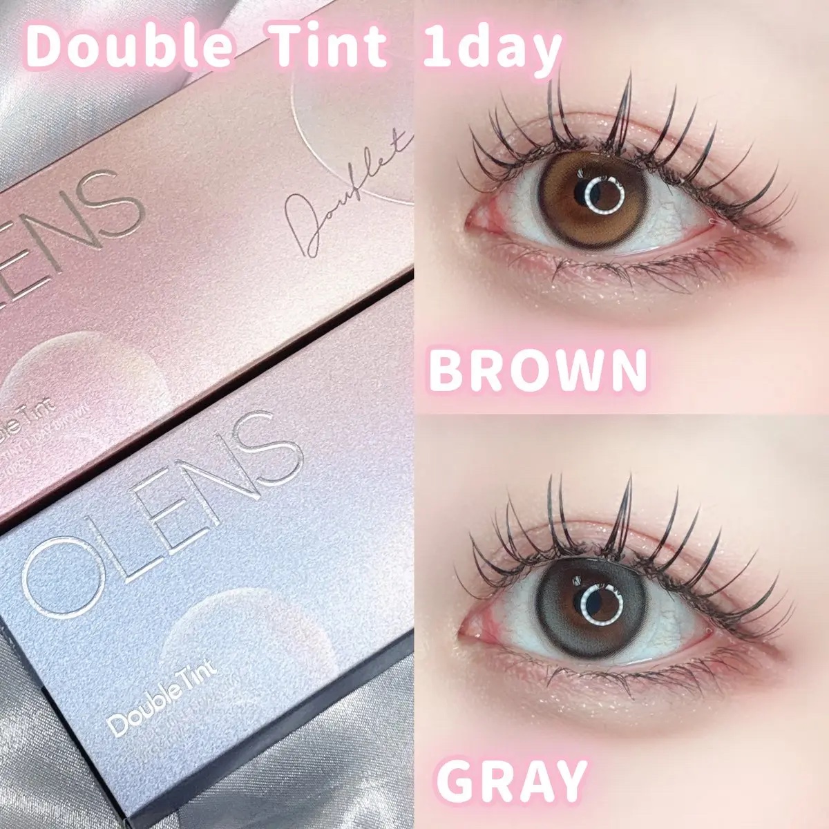 #PR #POPLENS #OLENS 

◾︎ Double Tint
裸眼に溶け込む細フチ× 透明感のある
ダブルハイライターで立体感をUPする水光カラコン🫧
大きすぎない絶妙なサイズ感で大人っぽい雰囲気になれる🤍


#オーレンズ