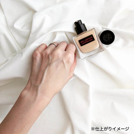 アンリミテッド ケア ツヤ セラム ファンデーション/shu uemura/リキッドファンデーションを使ったクチコミ(5枚目)