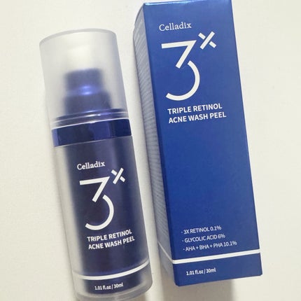 トリプル レチノール ウォッシュピール/Celladix/ピーリングを使ったクチコミ(5枚目)