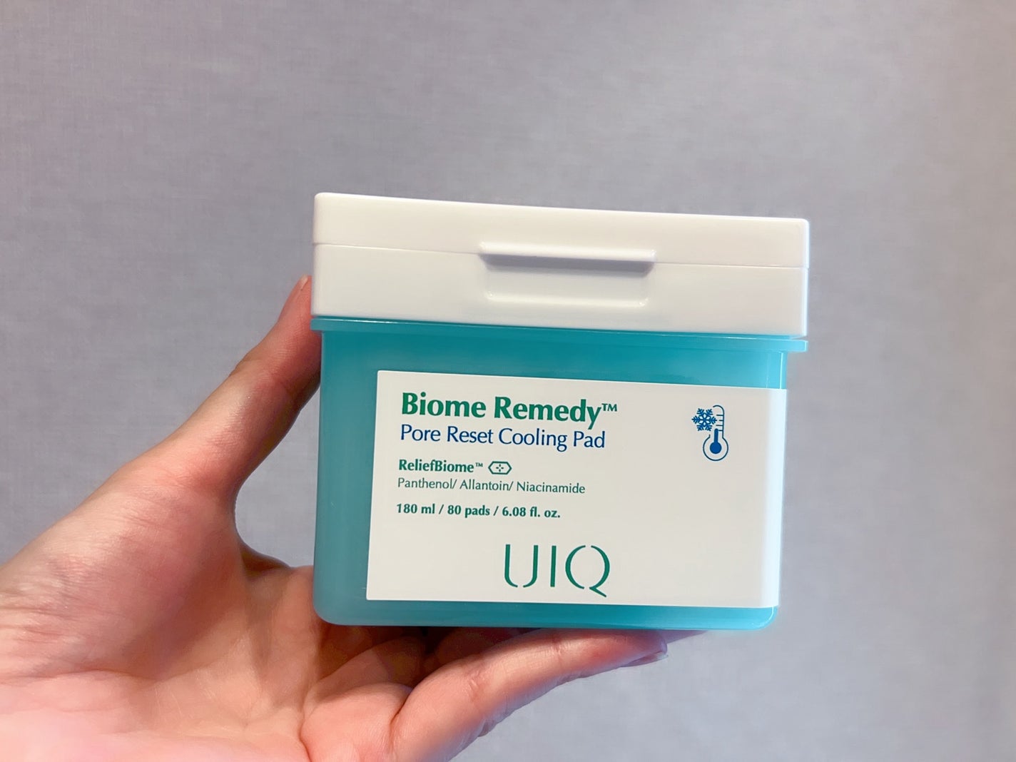 バイオームレメディポアリセットクーリングパッド/UIQ/トナーパッドを使ったクチコミ(2枚目)